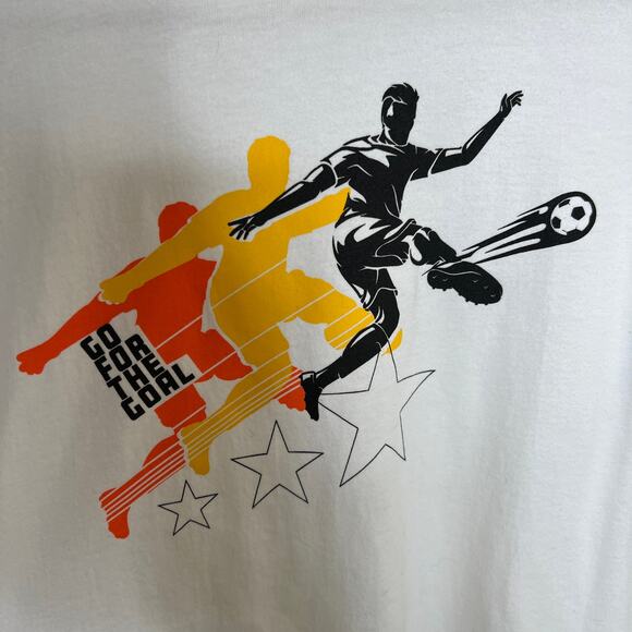 Gap Kids Long Sleeve Soccer Print Tee XL - Picture 2 of 8